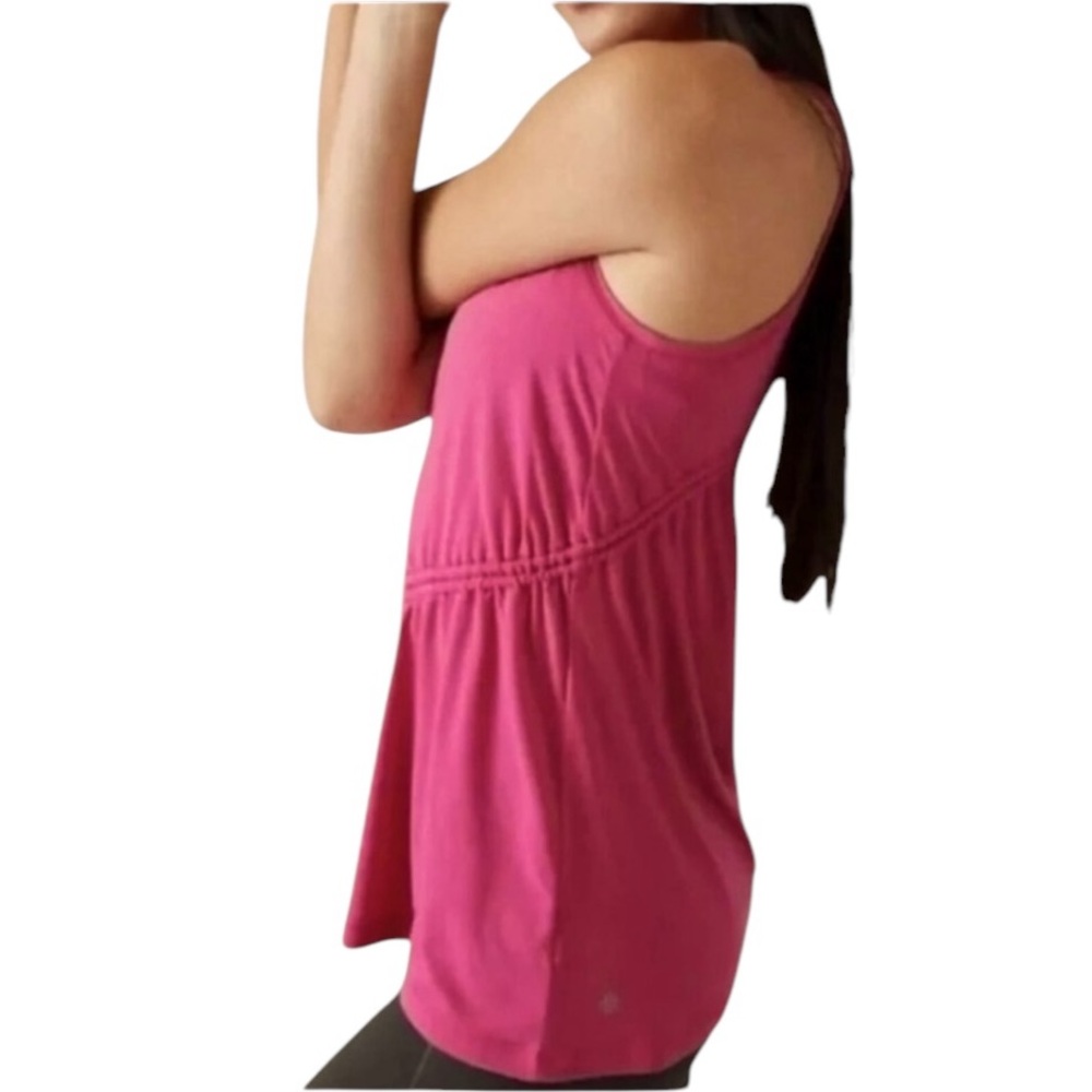 NWOT ATHLETA Air Out Cinch Tank in Pink Size XS MSRP $55 - Picture 5 of 12